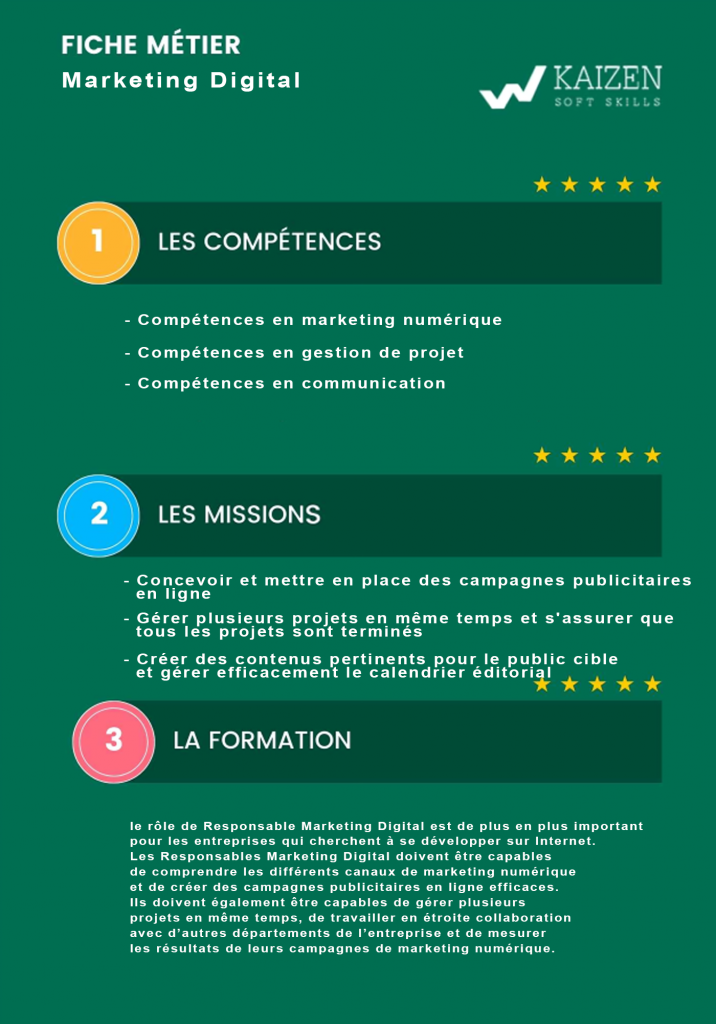 Responsable Marketing Digital: Fiche Métier & Panduan Sukses di Era Digital